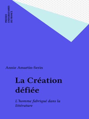 cover image of La Création défiée